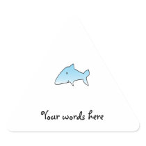 Baby blue shark