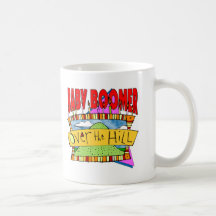 Baby Boomer Birthdays Mugs