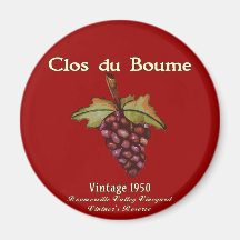 Baby boomer, cru 1950 aimants pour réfrigérateur