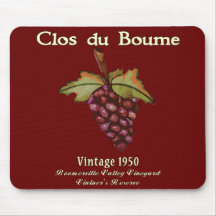 Baby boomer, cru 1950 tapis de souris