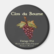 Baby boomer, cru 1956 magnets pour réfrigérateur