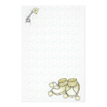 Baby Bootie Yellow Stationery