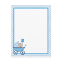Baby Border Boy Postcards