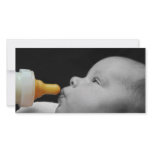 Baby Bottle Photo Card Template