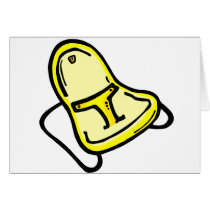 baby bouncer greeting card