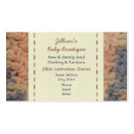 Baby Boutique - Crochet Baby Blanket Business Card