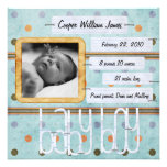 Baby Boy Announcement