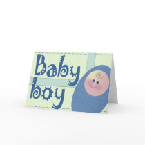 Baby Boy Announcement Cards