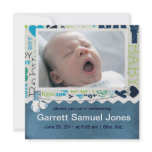 Baby Boy Baby announcement