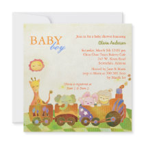 Baby boy Baby Shower Invitations