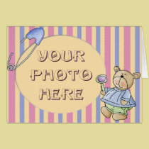 Baby Boy Bear cards