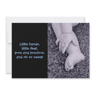 Baby Boy Birth Annoucement Custom Invites by NiteOwlStudio