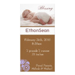 Baby Boy Birth Announcement Photo Card