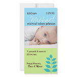 Baby Boy Birth Announcement Photo Cards