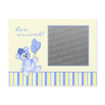 Baby Boy Birth Announcement postcards