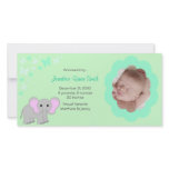 Baby Boy Birth Announcements Photo Card