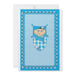 baby boy blue invitations