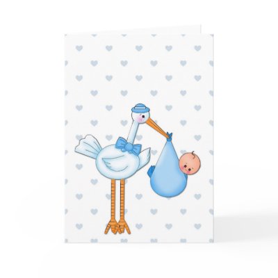 Baby Boy Card by StarStock