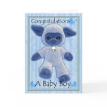 baby boy congratulations, new baby card