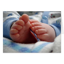 Baby Boy Greeting Card