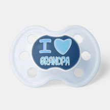 baby boy i love heart grandpa
