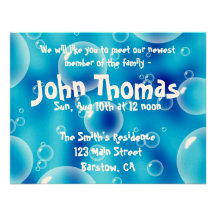 Baby Boy  Invitations