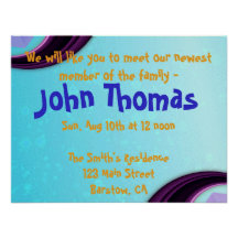 Baby Boy  Invitations