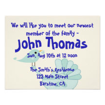 Baby Boy  Invitations