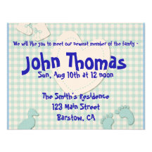 Baby Boy  Invitations