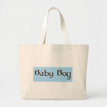 Baby-Boy-Logo Canvas Bags