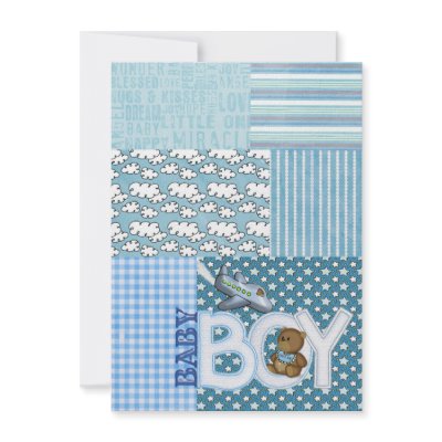 Baby Boy Shower Custom Invitation by dryfhout