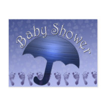 Baby Boy shower invitations Post Card
