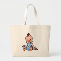 Baby boy sitting bags