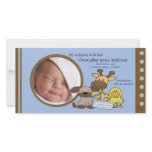 Baby Boy Toys PHOTO Birth Announcement photo cards