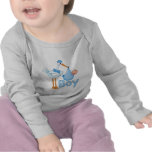 Baby Boy with Stork Tee Shirt