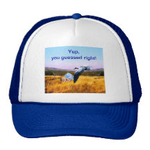 Baby boy you guesses right mesh hats