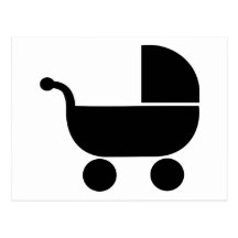 Baby buggy postcards