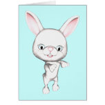Baby Bunny Happy Birthday Card