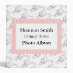Baby Bunny Pink Binder