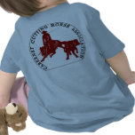 Baby Cabernet CHA Bleu T-Shirt Bordeaux