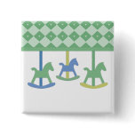 Baby Carousel Collection Pinback Buttons