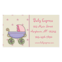 Baby Carriage Business Card
