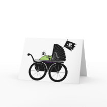 baby carriage greeting cards