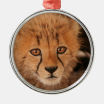 Baby Cheetah Ornament