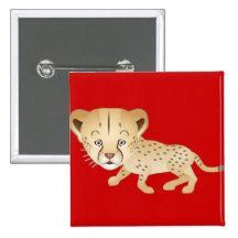 Baby Cheetah Pin