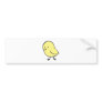 Baby Chicken Bumper Sticker