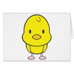 Baby Chicken Cartoon Greeting Cards