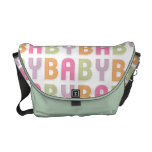 Baby Colourful Letters Nursery Mom messenger bag
