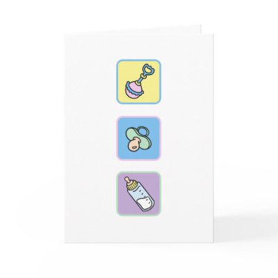 Baby Congratulations for new or expectant parents by cutietoots