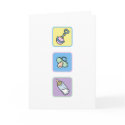 Baby Congratulations for new or expectant parents cards